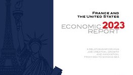 Publication du rapport économique France-US 2023.
