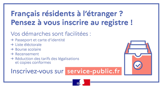 Inscription en ligne sur le registre des Français établis hors de (...)